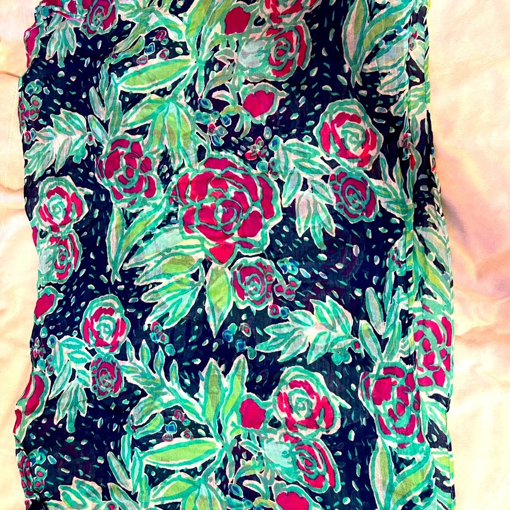 Lilly Pulitzer infinity scarf